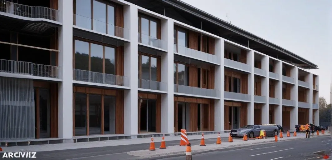 Supervision and construction of building projects as well as the coordination of the required works